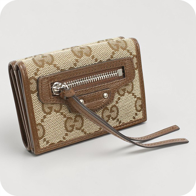 GUCCI（グッチ） 中古 三つ折り財布 三折財布 レディース ブランド