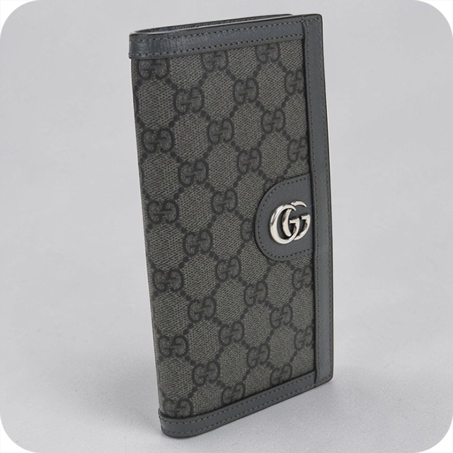 GUCCI（グッチ） 中古 長財布ニ折小銭入付き メンズ ブランド オフィ