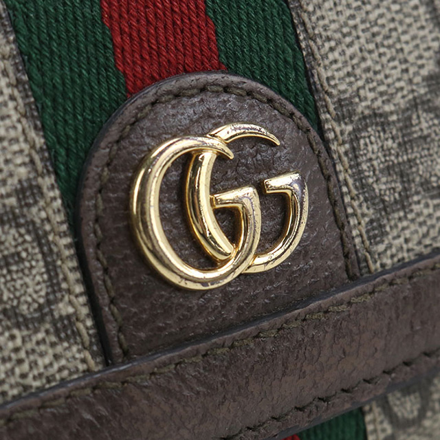 GUCCI(グッチ) 3つ折り財布 オフィディア 644334 白×ダークネイビー×ボルドー GGマーモント/シェリー/GGスプリーム レザー Amazon | [グッチ] 三つ折り財布 レディース オフィディア ホワイト
