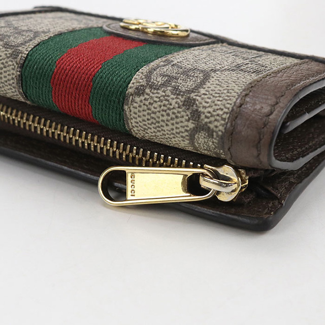グッチの三つ折り財布 GUCCI（グッチ） 中古 三つ折り財布 レディース ブランド オフィディア