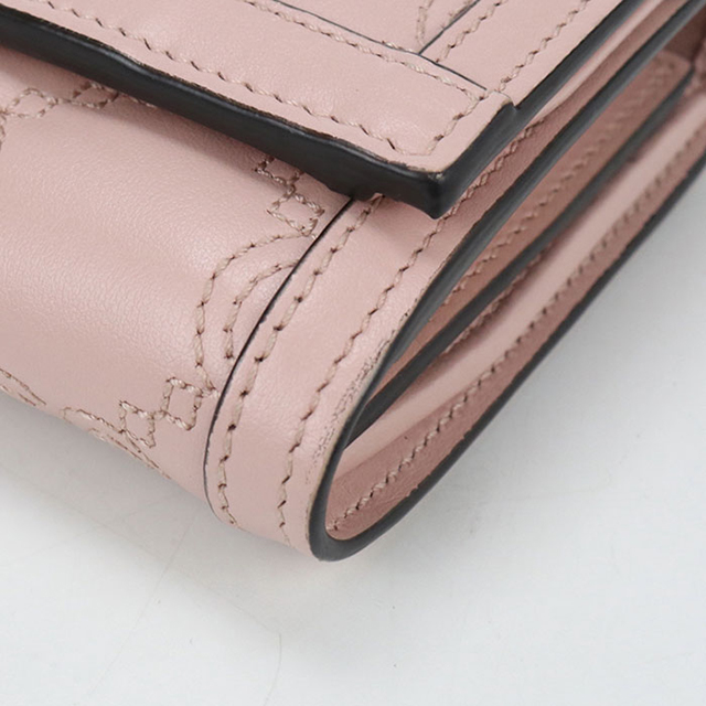 GUCCI グッチ 中古 2つ折り 箱付き 巾着付き GUCCI（グッチ） 中古 二つ折り財布 コンパクト 二つ折り財布小銭入