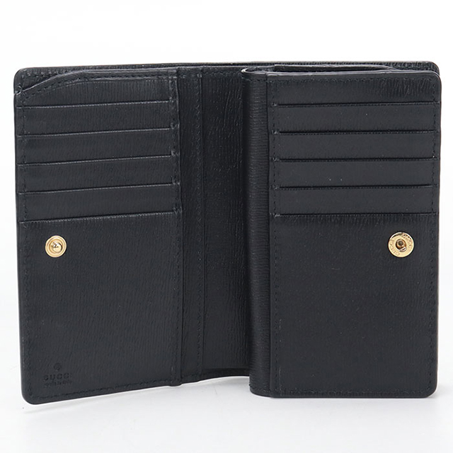 GUCCI（グッチ） 中古 二つ折り財布 コンパクト 二つ折り財布小銭入