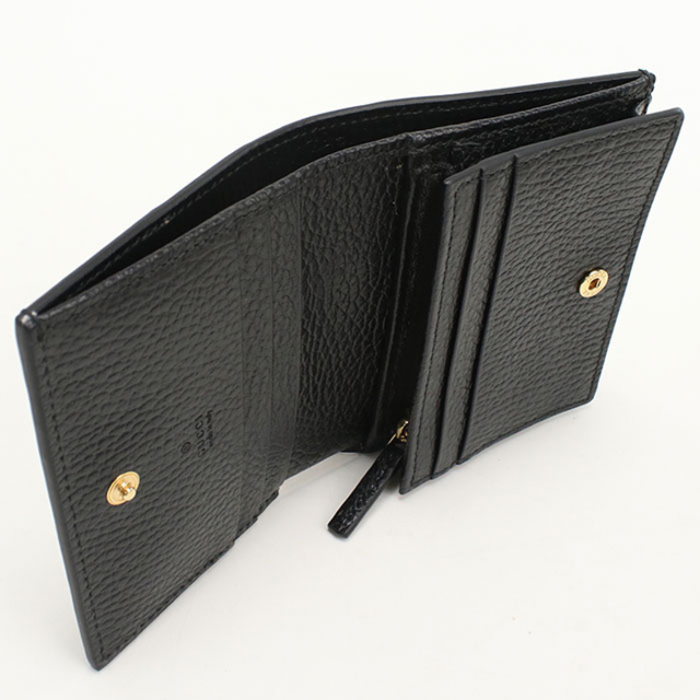GUCCI（グッチ） 中古 二つ折り財布 コンパクト レディース ブランド