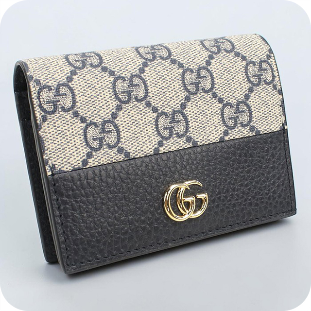 GUCCI（グッチ） 中古 二つ折り財布 コンパクト レディース ブランド