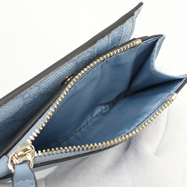 GUCCI グッチ GGエンブレム ミディアム ジップウォレット 二つ折り財布 GUCCI（グッチ） 中古 二つ折り財布 二折財布 レディース ブランド