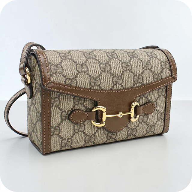 【極美品/廃盤】グッチ シマレザー ボストンバッグ（内側ホースビット柄） GUCCI（グッチ） 中古 斜め掛け ショルダーバッグ ユニセックス
