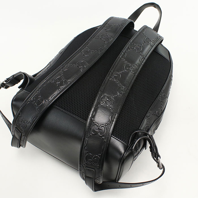 GUCCI（グッチ） 中古 リュック メンズ ブランド GUCCI GGエンボス