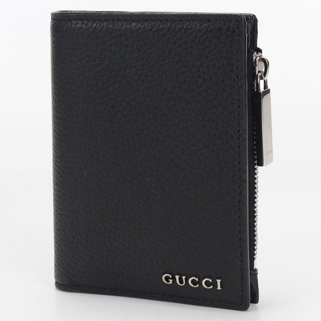 GUCCI グッチ 折り財布 財布 ロゴ ブラック 黒 レザー メンズ usdgu110313011-1c.jpg