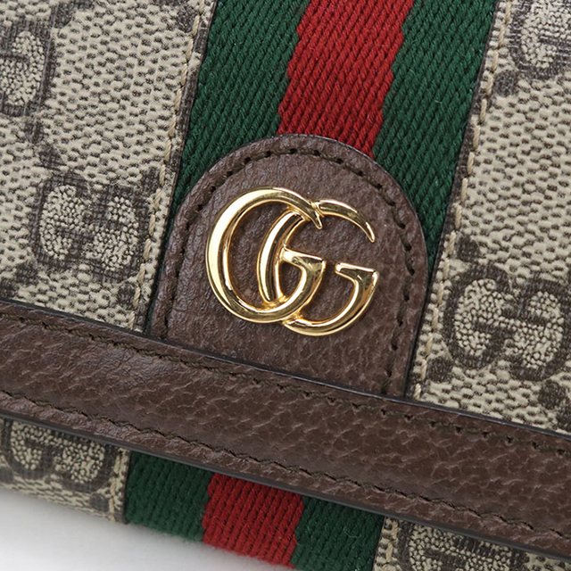 GUCCI（グッチ） 中古 三つ折り財布 三折財布 レディース ブランド