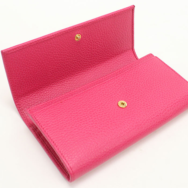 GUCCI（グッチ） 中古 長財布二折 レディース ブランド GUCCI GG
