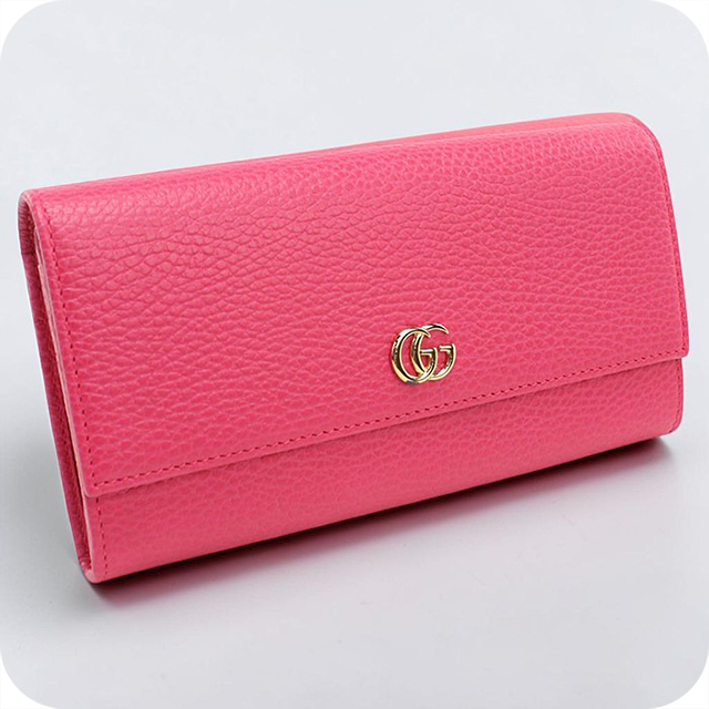ご*✨様 GUCCI(グッチ) GGマーモント コンチネンタルウォレット 長財布 GUCCI（グッチ） 中古 長財布二折 レディース ブランド GUCCI GG