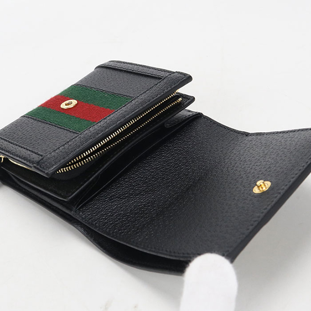 GUCCI（グッチ） 中古 二つ折り財布 レディース ブランド オフィディア