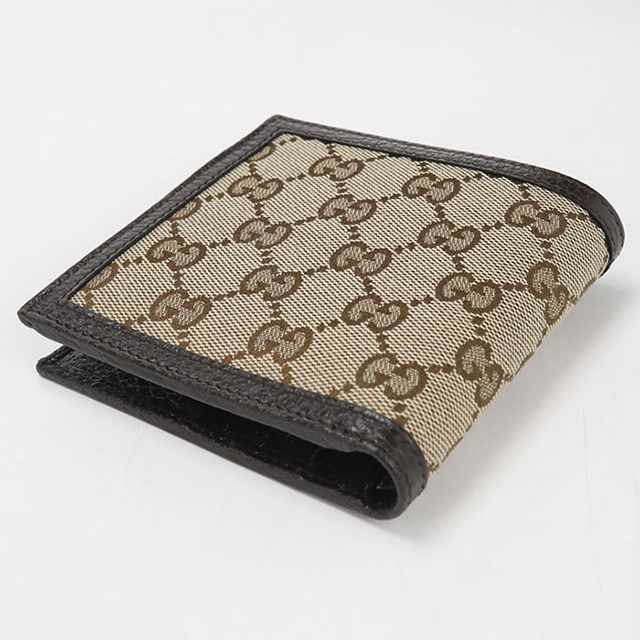 GUCCI（グッチ） 中古 二つ折り財布 コンパクト メンズ ブランド GUCCI