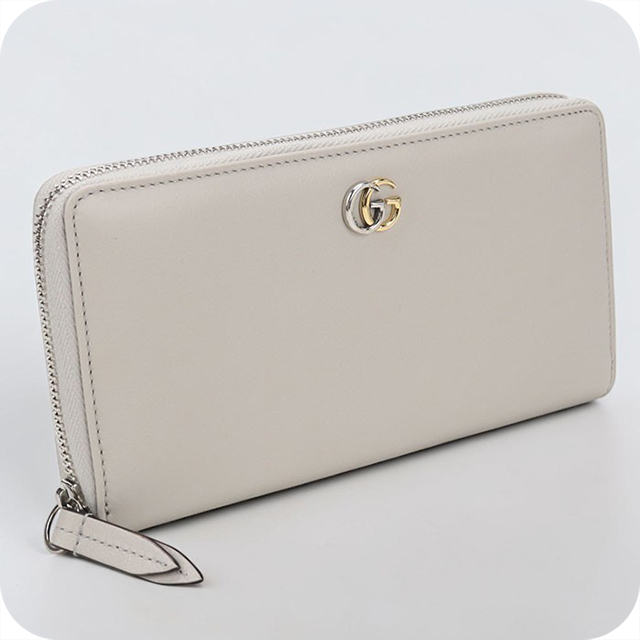 GUCCI（グッチ） 中古 長財布 ラウンドファスナー レディース ブランド