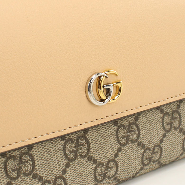 GUCCI（グッチ） 中古 長財布 二つ折り レディース ブランド ダブルG