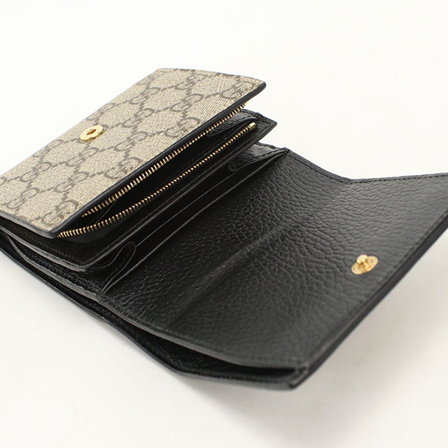 GUCCI（グッチ） 中古 二つ折り財布 二折財布 レディース ブランド