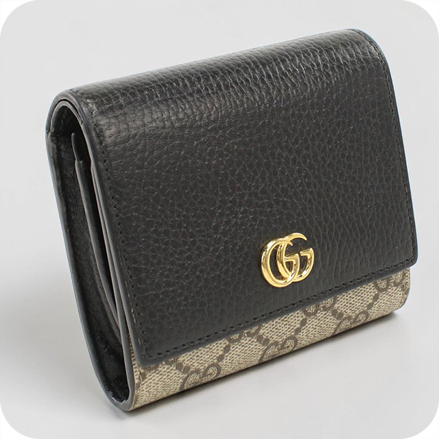 GUCCI（グッチ） 中古 二つ折り財布 二折財布 レディース ブランド