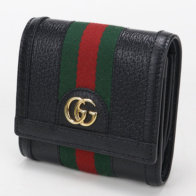 GUCCI　グッチオフディア 二つ 折り財布　新品未使用 GUCCI（グッチ） 中古 二つ折り財布 コンパクト レディース ブランド