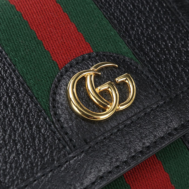 GUCCI（グッチ） 中古 二つ折り財布 コンパクト レディース ブランド