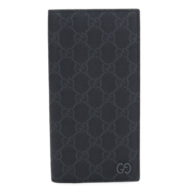 GUCCI（グッチ） 中古 長財布 ニつ折り小銭入付き メンズ ブランド