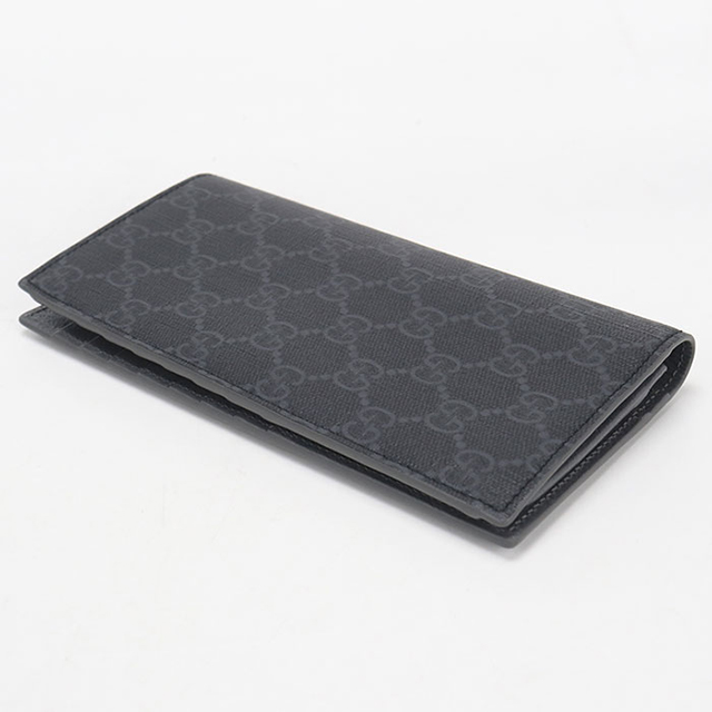 GUCCI（グッチ） 中古 長財布 ニつ折り小銭入付き メンズ ブランド