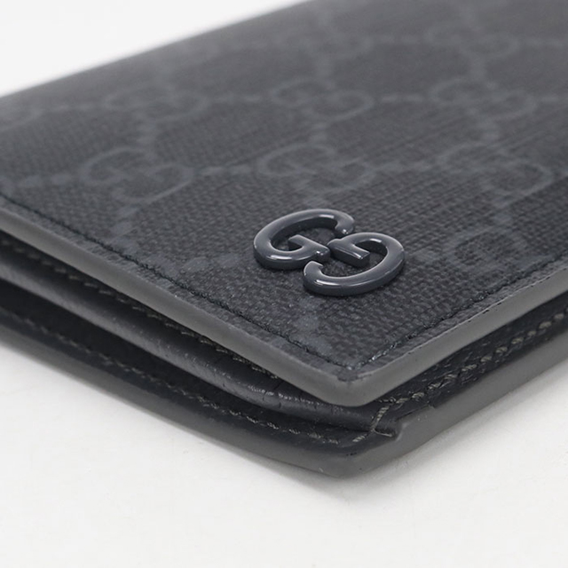 GUCCI（グッチ） 中古 長財布 ニつ折り小銭入付き メンズ ブランド