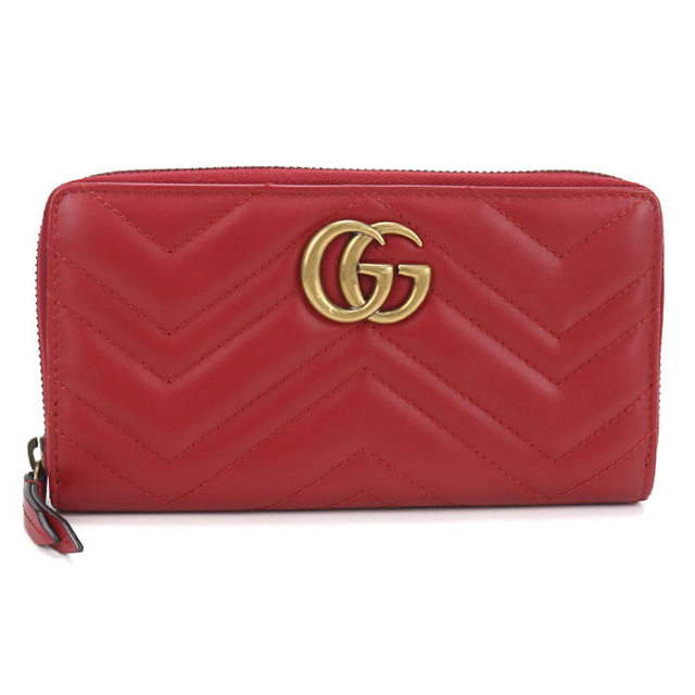 GUCCI（グッチ） 中古 長財布ラウンドファスナー レディース ブランド