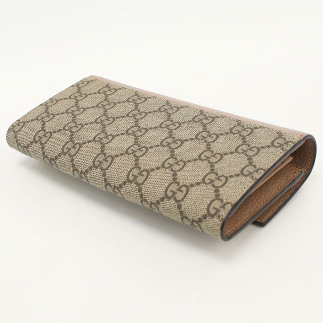 GUCCI（グッチ） 中古 長財布二折 レディース ブランド ダブルG バイ