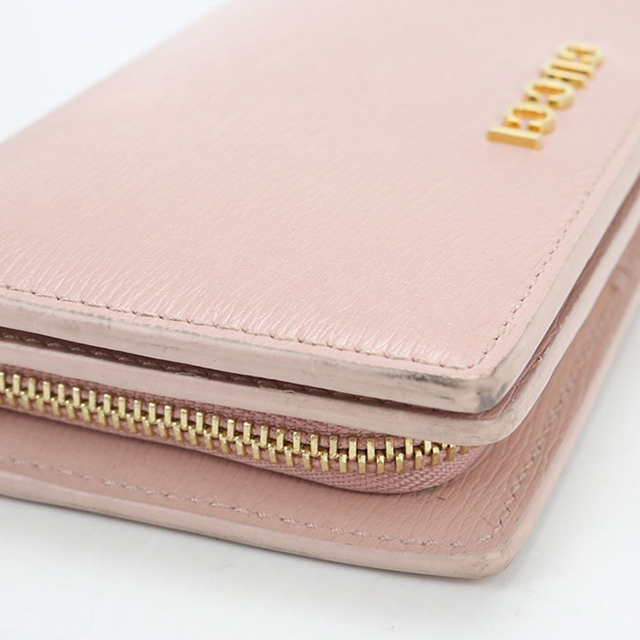 GUCCI 二つ折り財布 レディース　ピンク　美品 GUCCI（グッチ） 中古 二つ折り財布 二折財布 レディース ブランド