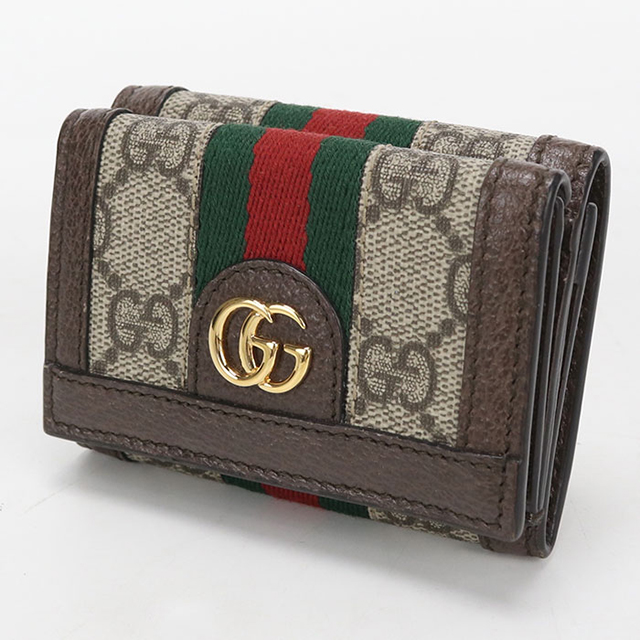 GUCCI三つ折り財布 GUCCI（グッチ） 中古 三つ折り財布 三折財布 コンパクト レディース