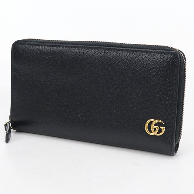 GUCCI（グッチ） 中古 長財布ラウンドファスナー レディース ブランド