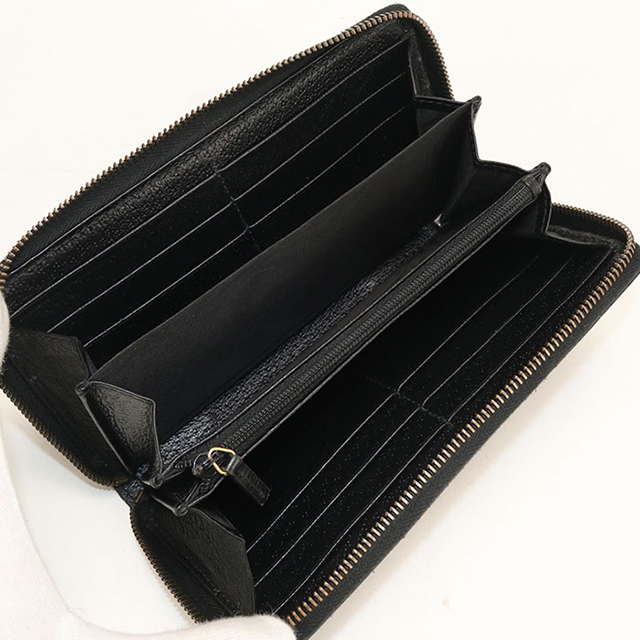 GUCCI（グッチ） 中古 長財布ラウンドファスナー レディース ブランド