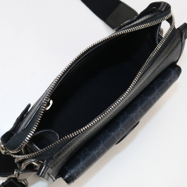 GUCCI ショルダーバッグ 674164 【ランクA】 GUCCI 674164 Shoulder Bag Interlocking G Diagonal GG Supreme