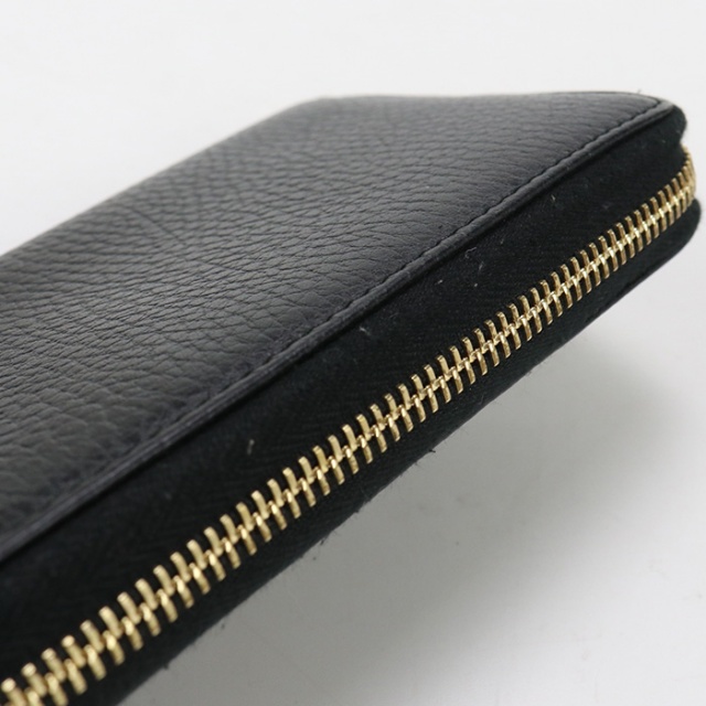 GUCCI 中古 グッチ 長財布ラウンドファスナー レディース