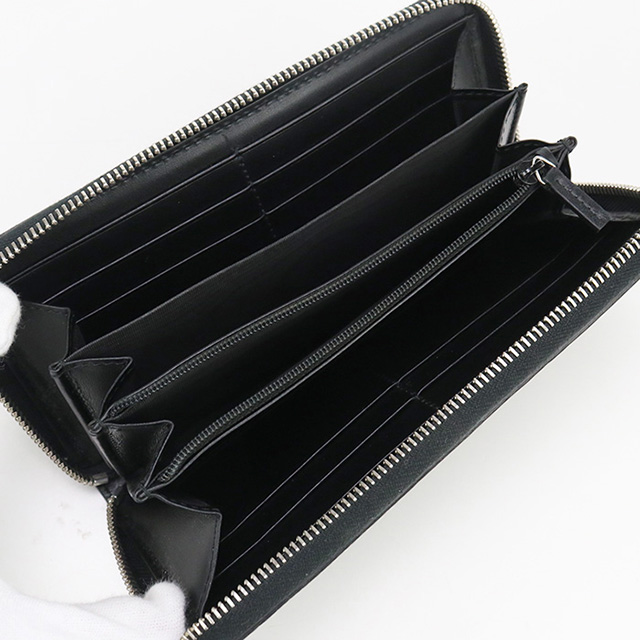 GUCCI 中古 グッチ 長財布ラウンドファスナー レディース