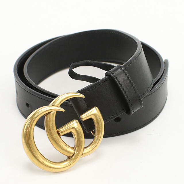 GUCCI ベルト 正規品 グッチ GUCCI ベルト ダブルG ブラック ブラウン メンズ GUCCI 643847
