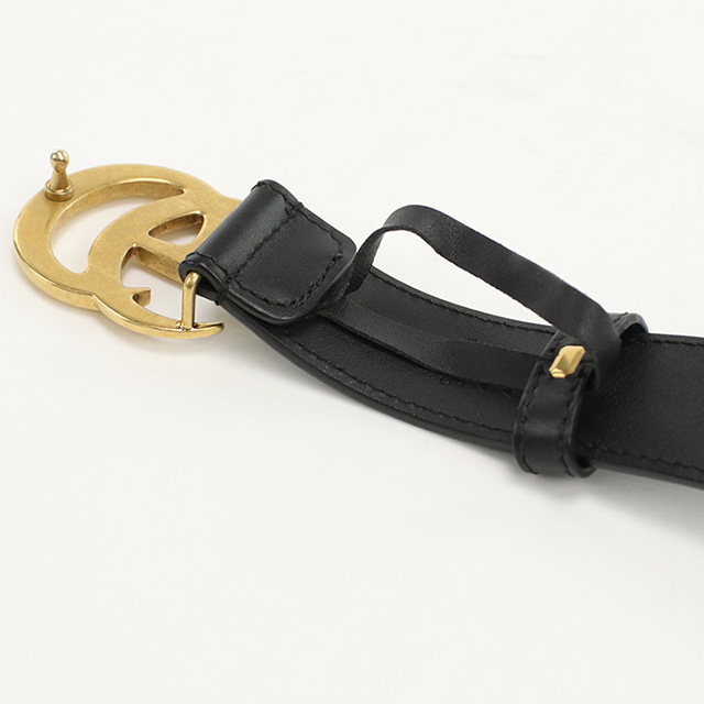 GUCCI（グッチ） 中古 ベルト メンズ ブランド ダブルG スリムベルト