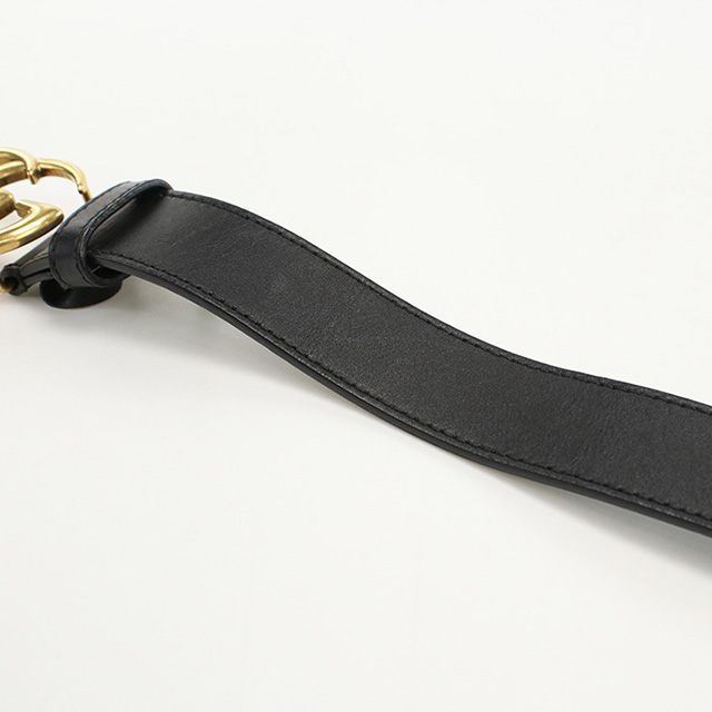 GUCCI（グッチ） 中古 ベルト メンズ ブランド ダブルG スリムベルト