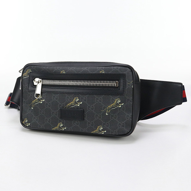 美品 GUCCI GGスプリーム ベルトバッグ ボディバッグ GUCCI（グッチ） 中古 ボディバッグ メンズ ブランド GGスプリーム