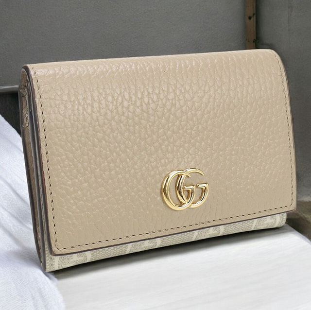 GUCCI（グッチ） 中古 名刺入れ レディース ブランド ダブルG バイ