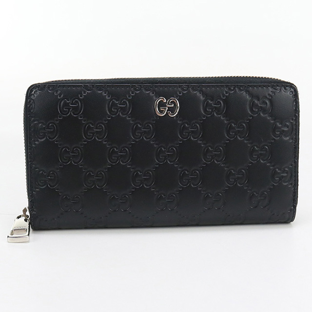 GUCCI（グッチ） 中古 長財布ラウンドファスナー メンズ ブランド
