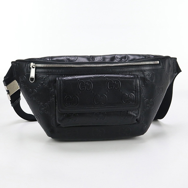 GUCCI（グッチ） 中古 ボディバッグ メンズ ブランド GUCCI GGエンボス