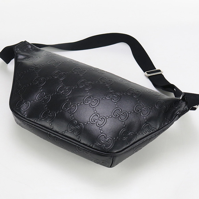 GUCCI（グッチ） 中古 ボディバッグ メンズ ブランド GUCCI GGエンボス