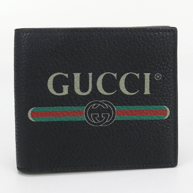 GUCCI（グッチ） 中古 二折財布 メンズ ブランド ヴィンテージロゴ