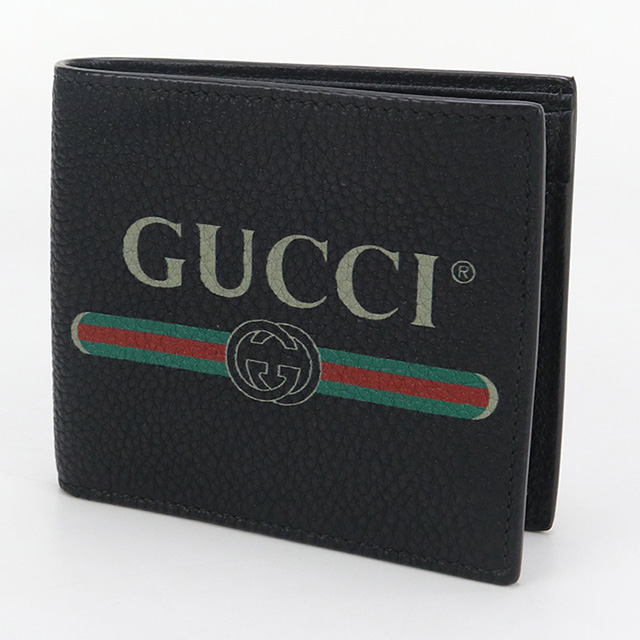 GUCCI（グッチ） 中古 二折財布 メンズ ブランド ヴィンテージロゴ