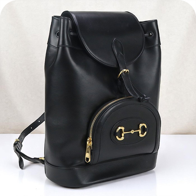 高級　GUCCI グッチ　リュック　バックパック　ホースピット　スウェード GUCCI（グッチ） 中古 リュック レディース ブランド ホースビット