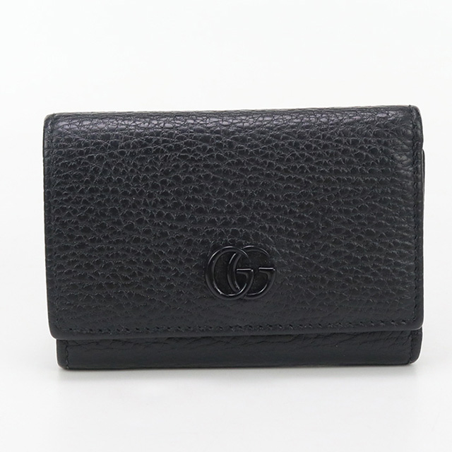 GUCCI（グッチ） 中古 三折財布 レディース ブランド GGマーモント 三