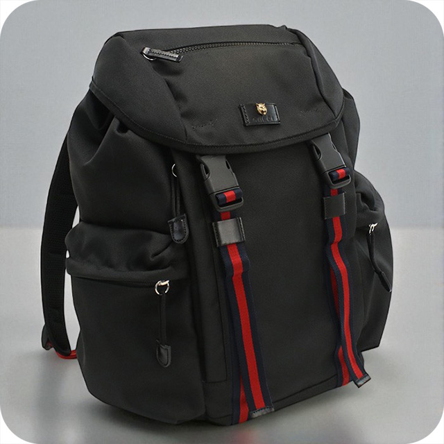GUCCI 中古 グッチ リュック メンズ ブランド タイガーヘッド
