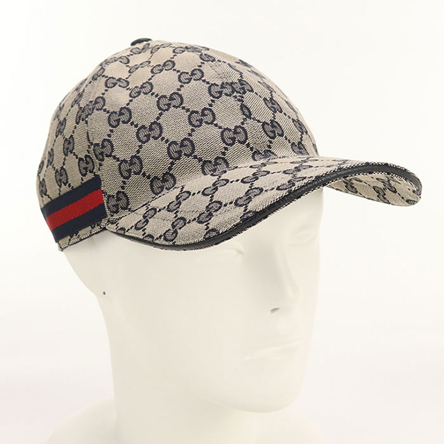 GUCCI（グッチ） 中古 キャップ メンズ ブランド GUCCI GGキャンバス