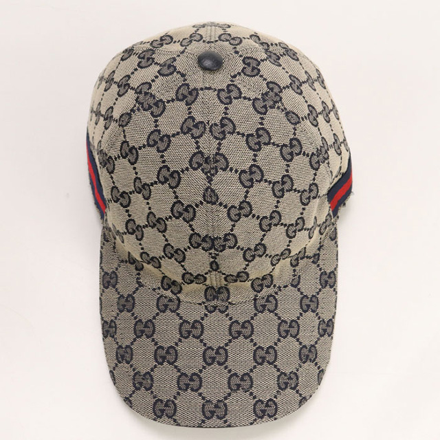 GUCCI グッチ キャップ メンズ 【古着】【中古】 GUCCI（グッチ） 中古 キャップ メンズ ブランド GUCCI GGキャンバス